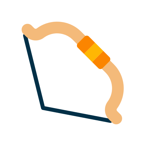 Bow bow tool archery icon Bow bow tool archery icon
