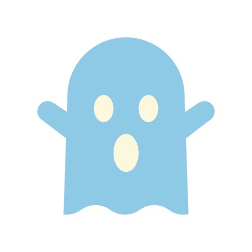 Ghost horror boo scary icon Ghost horror boo scary icon