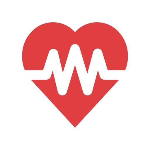 Heart rate medical pulse love icon Heart rate medical pulse love icon