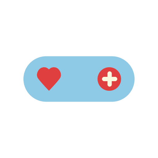 Life bar shapes interface heart icon Life bar shapes interface heart icon