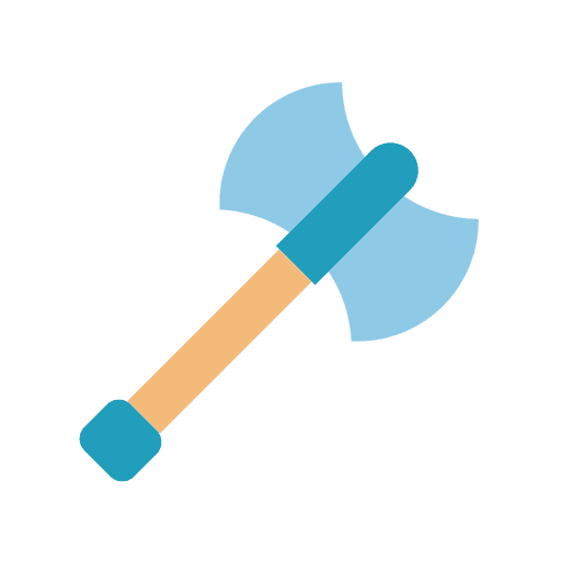 Axe hatchet weapon tomahawk icon Axe hatchet weapon tomahawk icon