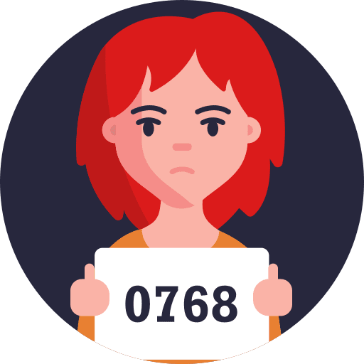Criminal jail burglar user icon Criminal jail burglar user icon
