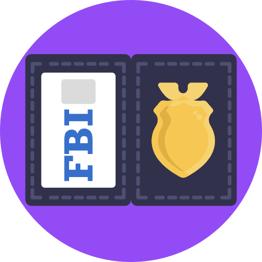 Fbi fbi badge miscellaneous icon