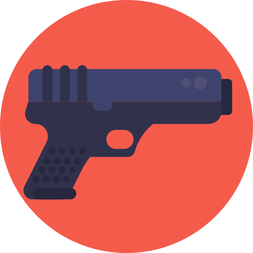 Gun miscellaneous shooting weapon icon Gun miscellaneous shooting weapon icon