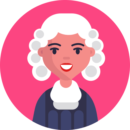 Judge professions and jobs law justice icon Judge professions and jobs law justice icon