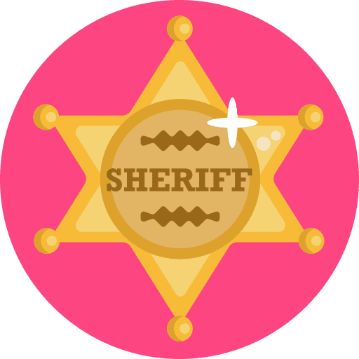 Sheriff badge miscellaneous sheriff badge secure icon Sheriff badge miscellaneous sheriff badge secure icon