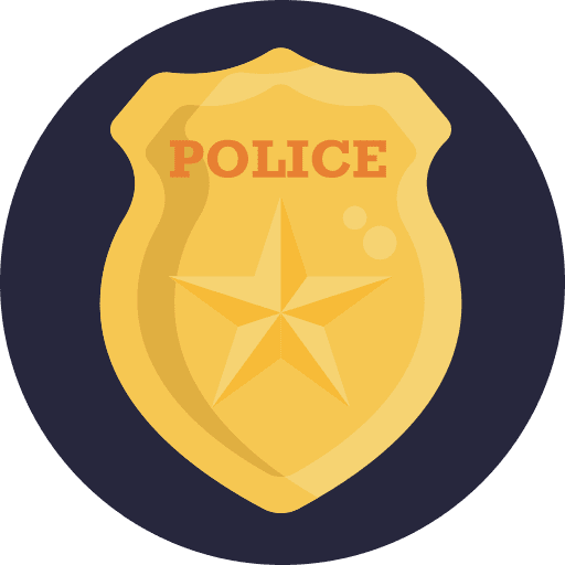 Police badge police badge miscellaneous emblem icon Police badge police badge miscellaneous emblem icon