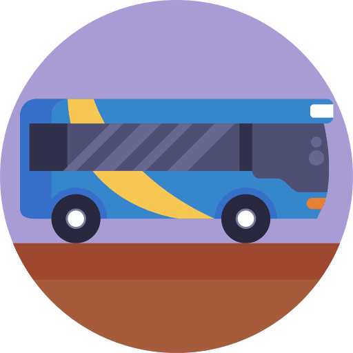 Bus transportation electric bus transport icon Bus transportation electric bus transport icon