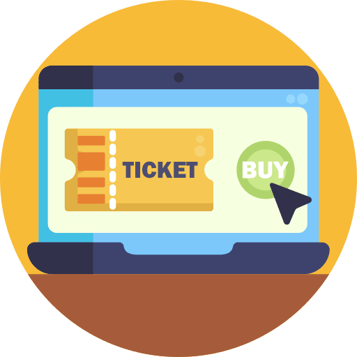 Tickets reservation transportation trip icon Tickets reservation transportation trip icon