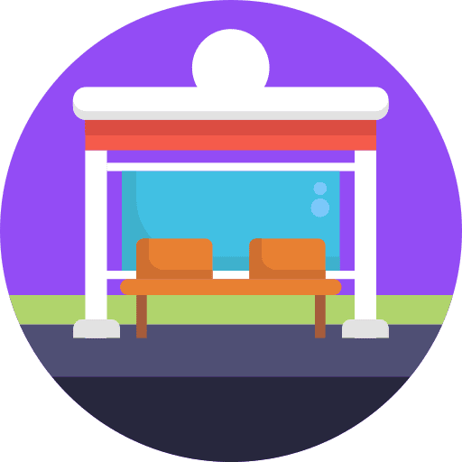 Bus stop bus stop urban transportation icon Bus stop bus stop urban transportation icon