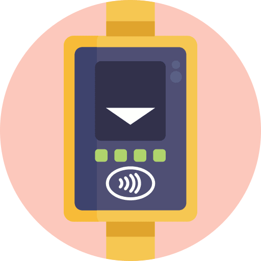Ticket machine access electronics ticket machine icon Ticket machine access electronics ticket machine icon