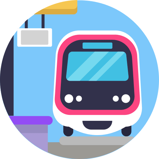 Train underground train public transport icon Train underground train public transport icon