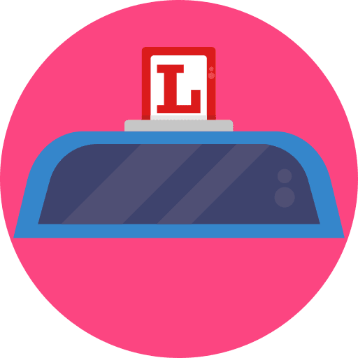 L plate transport l plate car icon L plate transport l plate car icon
