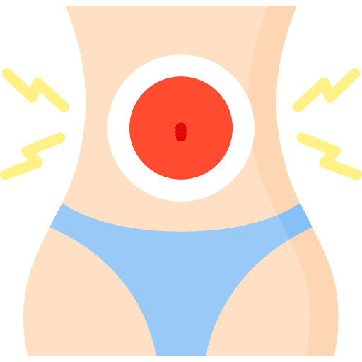 Abdominal pain abdominal pain healthcare and medical ache icon