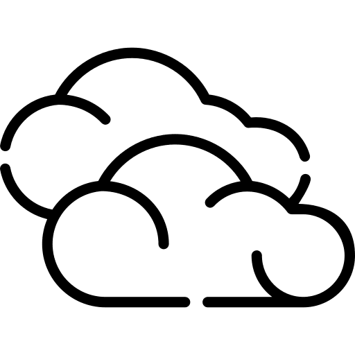 Cloud sky weather forecast icon