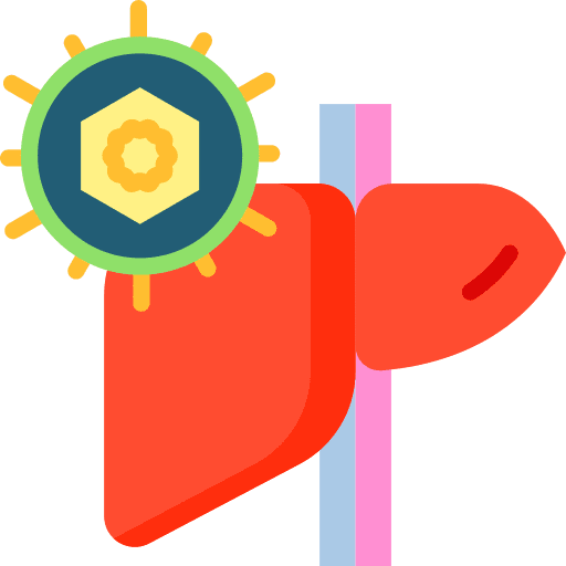 Hepatitis illness hepatitis organ icon Hepatitis illness hepatitis organ icon