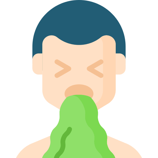 Sickness sick person puke sickness icon Sickness sick person puke sickness icon