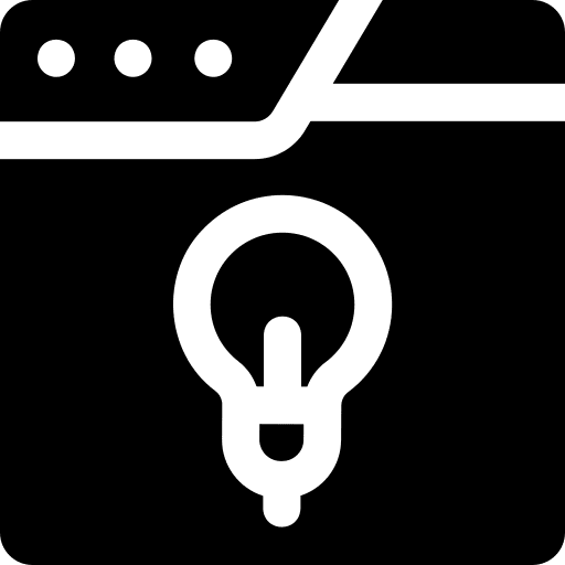Creative invention creativity website icon Creative invention creativity website icon