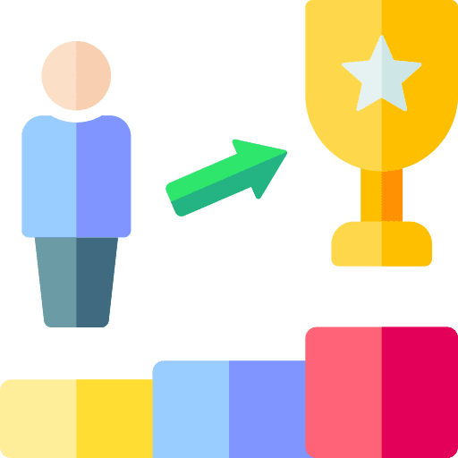 Career career stairs business and finance icon Career career stairs business and finance icon