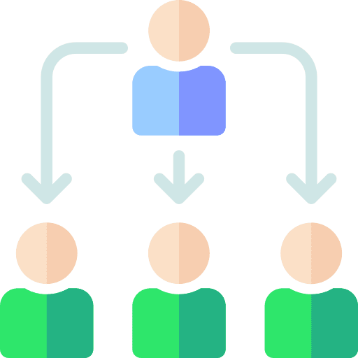 Director ceo team command icon