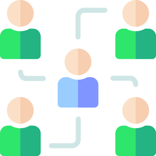 Organization business and finance teamwork organization icon Organization business and finance teamwork organization icon