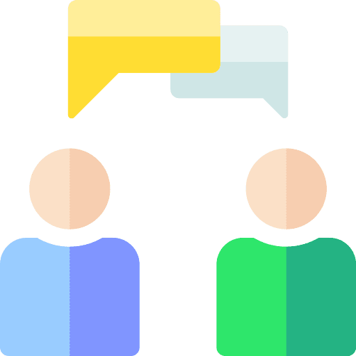 Chatting conversation chatting brainstorm icon Chatting conversation chatting brainstorm icon
