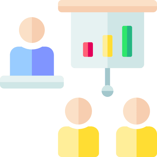 Presentation bubble speech bar graph present icon Presentation bubble speech bar graph present icon