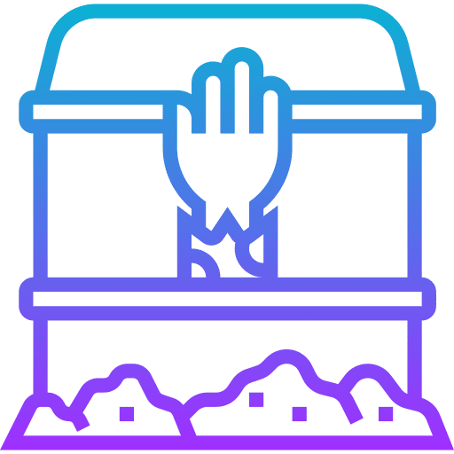 Casket casket zombie funeral icon