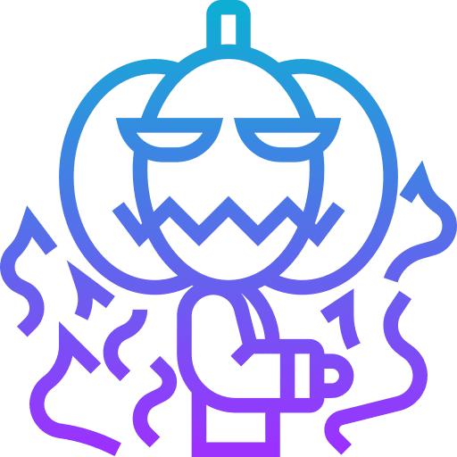 Pumpkin monster undead avatar icon