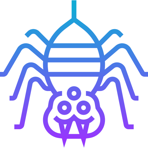 Spider spider web spider scary icon Spider spider web spider scary icon