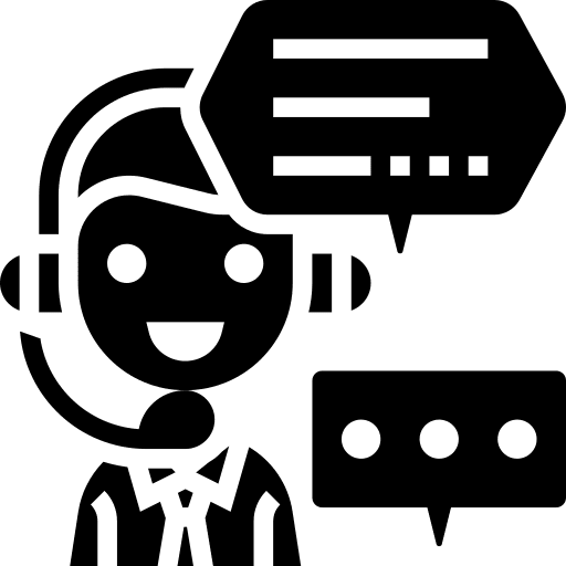 Consultant user support customer icon