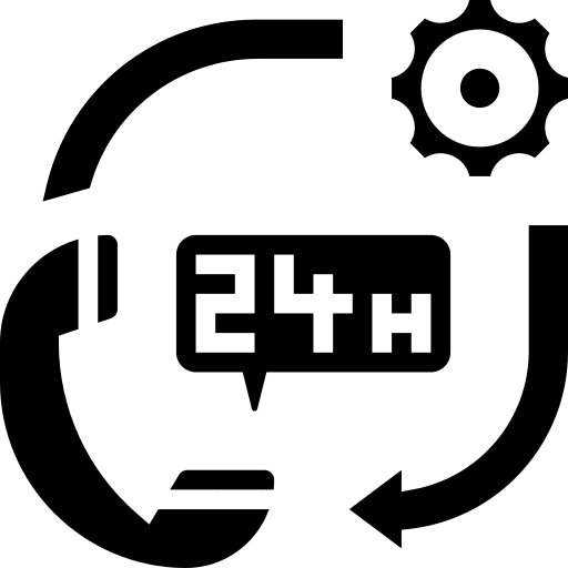 24 hours support communications customer service 24 hours icon 24 hours support communications customer service 24 hours icon
