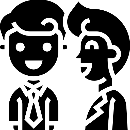 Consult man communications chatting icon Consult man communications chatting icon
