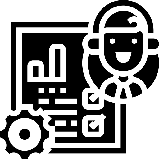 Report data marketing analytics icon Report data marketing analytics icon