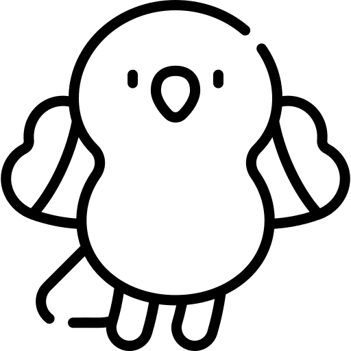 Dove fly animals bird icon