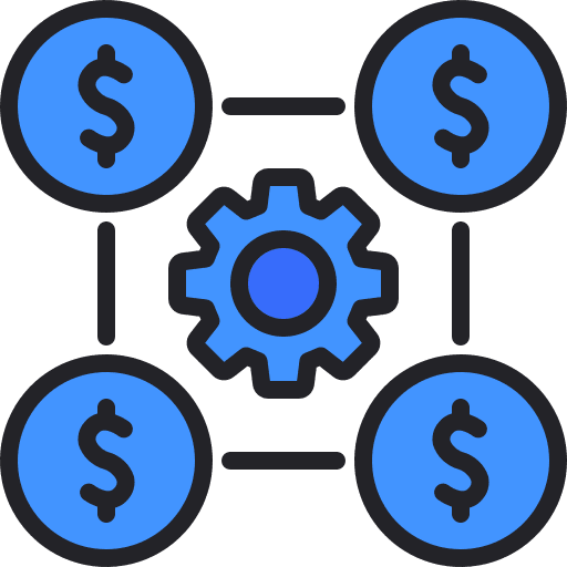 Transaction setting dollar currency icon
