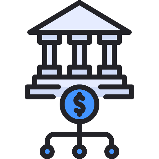 Bank technology bank banking icon Bank technology bank banking icon