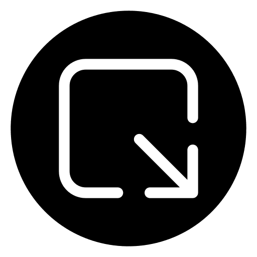 Fullscreen screen settings user interface ui icon