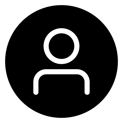 User button user account icon