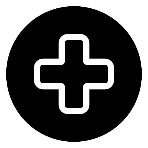 Add user interface plus button icon