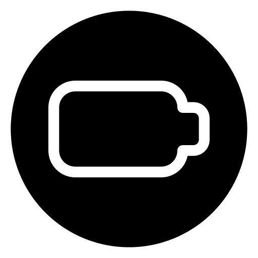Battery battery electronics status icon