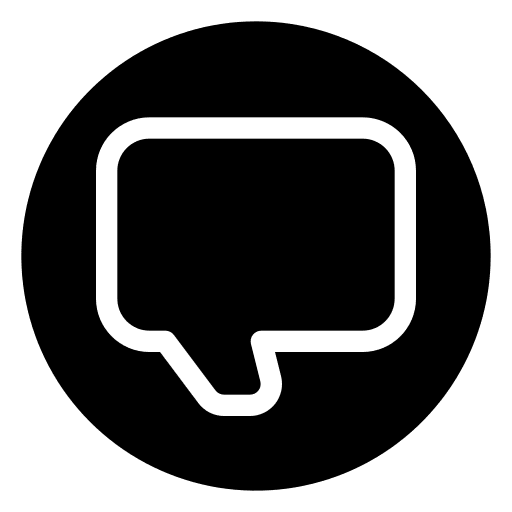 Chat conversation button user interface icon