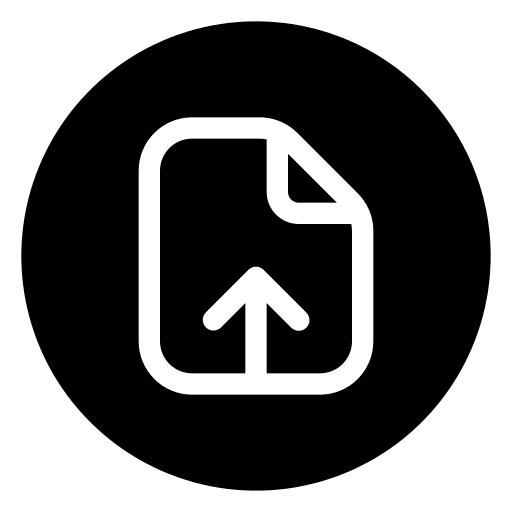 Upload document user interface ui icon