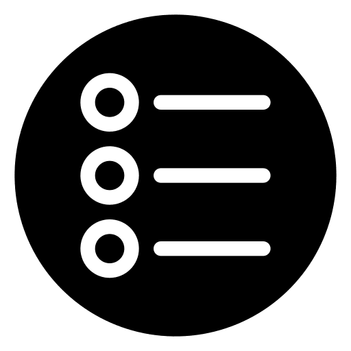 Menu list menu ui icon