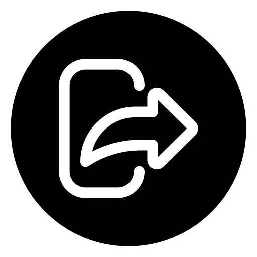 Right arrow right arrow button smartphone icon