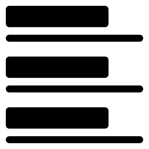 List ui interface dashboard icon