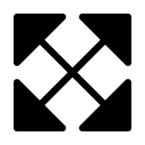 Arrows maximize size expand ui icon Arrows maximize size expand ui icon