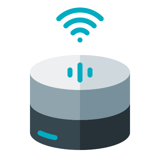 Voice assistant music and multimedia automation siri icon