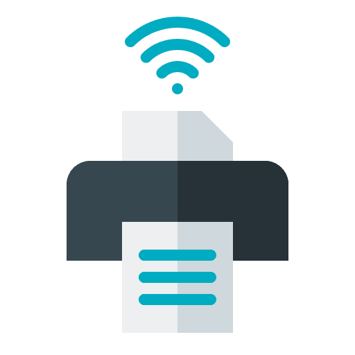 Printer printer internet of things print icon Printer printer internet of things print icon