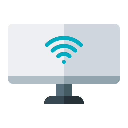 Smart tv electronics television connectivity icon Smart tv electronics television connectivity icon
